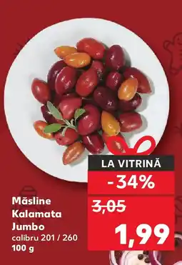 Kaufland Măsline Kalamata Jumbo Ofertă