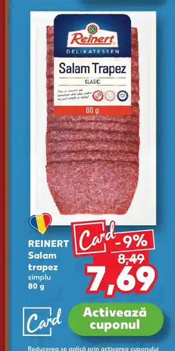 Kaufland REINERT Salam Trapez Ofertă