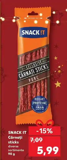 Kaufland SNACK IT Cârnaţi sticks Ofertă