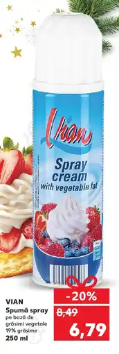 Kaufland VIAN Spumă spray Ofertă