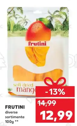 Kaufland FRUTINI Ofertă
