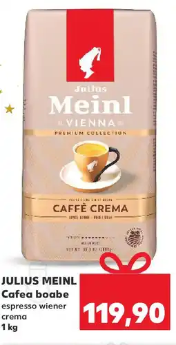 Kaufland JULIUS MEINL Cafea boabe Ofertă
