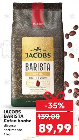 Kaufland JACOBS Barista Cafea boabe Ofertă