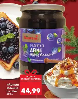 Kaufland RÂURENI Dulceaţă de afine Ofertă