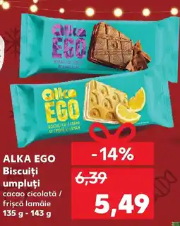 Kaufland ALKA Ego Biscuiți umpluţi Ofertă