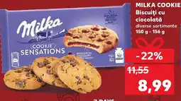 Kaufland MILKA Cookies Biscuiţi cu ciocolată Ofertă