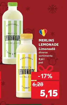 Kaufland MERLINS LEMONADE Limonadǎ Ofertă