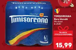 Kaufland TIMIŞOREANA Bere blondă Ofertă