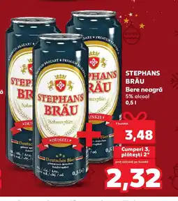Kaufland STEPHANS BRÄU Bere blondă Ofertă