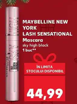 Kaufland MAYBELLINE New York Lash Sensational Mascara Ofertă