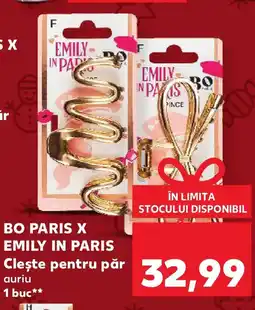 Kaufland BO Paris X Emily In Paris Cleşte pentru păr Ofertă