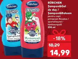 Kaufland BÜBCHEN Şampon&Gel de duş / Şampon&Balsam Ofertă