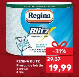 Kaufland REGINA Blitz Prosop de hârtie Ofertă