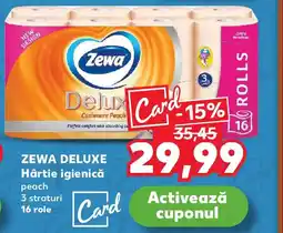 Kaufland ZEWA Deluxe Hârtie igienică Ofertă