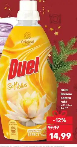 Kaufland DUEL Balsam pentru rufe Ofertă