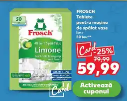 Kaufland FROSCH Tablete pentru maşina de spălat vase Ofertă