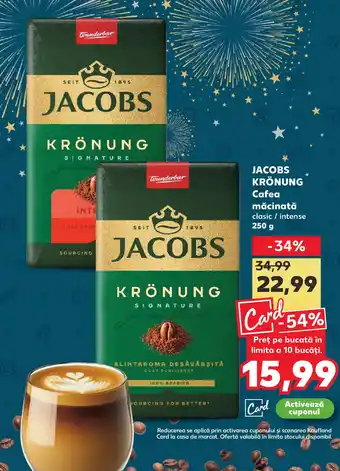 JACOBS KRÖNUNG Cafea măcinată