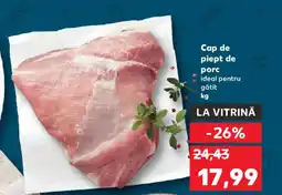 Kaufland Cap de piept de porc Ofertă