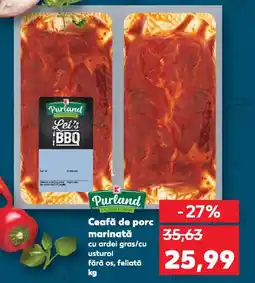 Kaufland Ceafă de porc marinată Ofertă