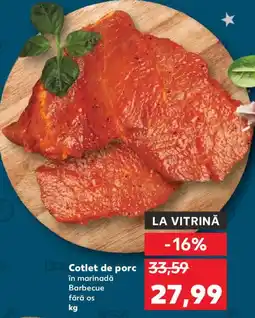 Kaufland Cotlet de porc Ofertă