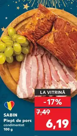 Kaufland SABIN Piept de porc Ofertă