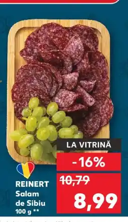 Kaufland REINERT Salam de Sibiu Ofertă
