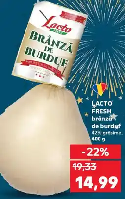 Kaufland LACTO FRESH brânză de burduf 42% grăsime Ofertă