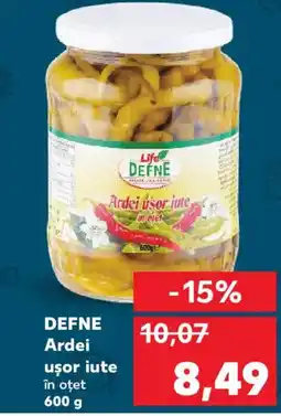 Kaufland DEFNE Ardei ușor iute în oţet Ofertă