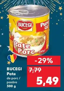 Kaufland BUCEGI Pate de porc / pasăre Ofertă