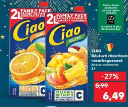 Kaufland CIAO Băutură răcoritoare necarbogazoasă Ofertă
