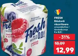 Kaufland FRESH Băutură răcoritoare zmeură&afine / lămâie&cireşe Ofertă