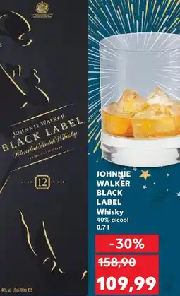 Kaufland JOHNNIE WALKER BLACK LABEL Whisky Ofertă