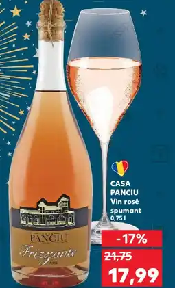 Kaufland CASA PANCIU Vin rosé spumant Ofertă