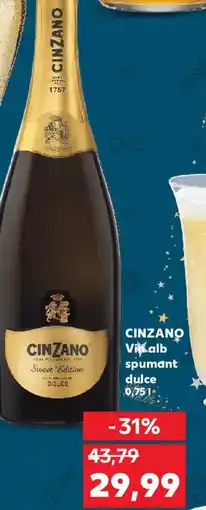Kaufland CINZANO Vin alb Ofertă