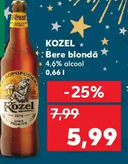 Kaufland KOZEL Bere blondă Ofertă