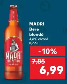 Kaufland MADRI Bere blondă Ofertă