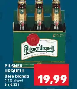 Kaufland PILSNER URQUELL Bere blondă Ofertă