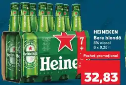 Kaufland HEINEKEN Bere blondă Ofertă