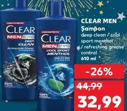 Kaufland CLEAR MEN Șampon Ofertă