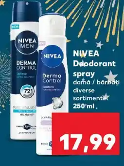 Kaufland NIVEA Deodorant spray Ofertă