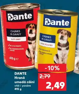 Kaufland DANTE Hrană umedă câini Ofertă