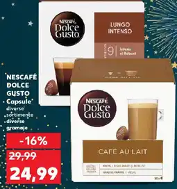 Kaufland NESCAFÉ DOLCE GUSTO Capsule Ofertă