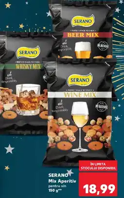 Kaufland SERANOV Mix Aperitiv Ofertă