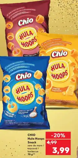 Kaufland CHIO Hula Hoops Snack Ofertă