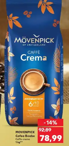 Kaufland MÖVENPICK Cafea Boabe Caffe crema Ofertă
