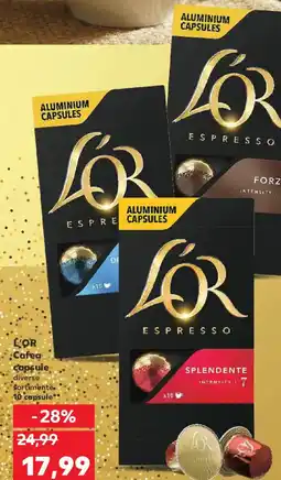 Kaufland L'OR Cafea capsule Ofertă