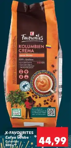 Kaufland K-FAVOURITES Cafea boabe Columbia Ofertă