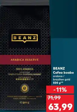 Kaufland BEANZ Cafea boabe Ofertă