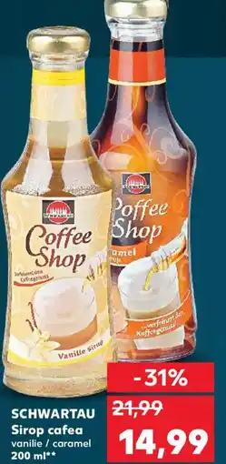 Kaufland SCHWARTAU Sirop cafea Ofertă