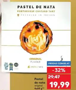Kaufland Pastel de nata original Ofertă